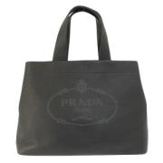 Pre-owned Leather prada-bags Prada Vintage , Black , Dames