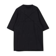 Katoenen Jumbo SS T-shirt Rick Owens , Black , Heren