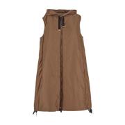 Groene Jas in Polyamide Max Mara , Brown , Dames