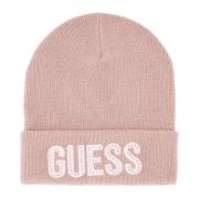 Stijlvolle Hoed voor Trendy Look Guess , Pink , Dames