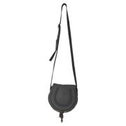 Pre-owned Leather shoulder-bags Chloé Pre-owned , Gray , Dames