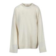 Stijlvolle Gebreide Top Jucca , Beige , Dames