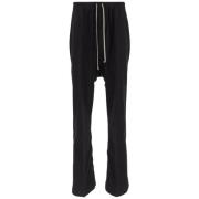 Katoenen Trekkoord Broek Rick Owens , Black , Heren