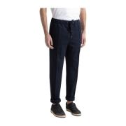 Katoenmix joggers Peserico , Blue , Heren