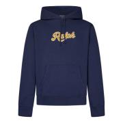 Blauwe Sweatshirt Aw24 Moderne Pasvorm Logo Patch Polo Ralph Lauren , ...