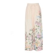 Bloemenprint Elastische Taillebroek Zimmermann , Multicolor , Dames