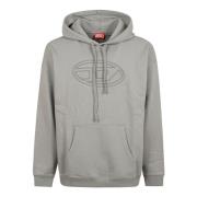 Stijlvolle Sweaters voor Mannen en Vrouwen Diesel , Gray , Heren