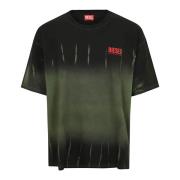 5Dra T-shirts voor mannen en vrouwen Diesel , Green , Heren