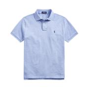 Korte mouwen kraag T-shirt Polo Ralph Lauren , Blue , Heren