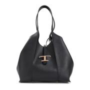 Zwarte Shopper Tas Tod's , Black , Dames