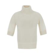 Stijlvolle Turtleneck Gebreide Kleding voor Mannen Lardini , Beige , D...