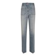 Blauwe Jeans voor Vrouwen Victoria Beckham , Blue , Dames