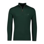 Groene wol halve rits trui Polo Ralph Lauren , Green , Heren