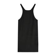 Katoenen Racer Back Tank Top Rick Owens , Black , Dames