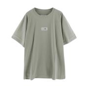 Katoenen Logo T-shirt MM6 Maison Margiela , Green , Heren