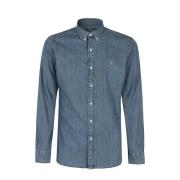 Denim Overhemd Polo Ralph Lauren , Blue , Heren