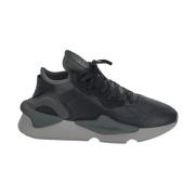 Leren Kaiwa Sneaker Y-3 , Black , Heren