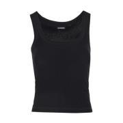 Gros Grain Katoenen Hemd Jacquemus , Black , Dames