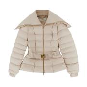 Donsjack voor dames Elisabetta Franchi , Beige , Dames