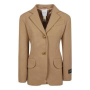 Bruine jas voor vrouwen Aw24 Patou , Beige , Dames