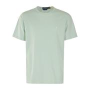 Casual Katoenen T-shirt Polo Ralph Lauren , Green , Heren