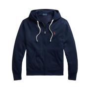 Hoodie met rits in donkerblauw Polo Ralph Lauren , Blue , Heren