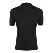 Elegante Zwarte Top voor Vrouwen Polo Ralph Lauren , Black , Dames