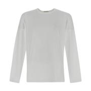 Casual Katoenen T-shirt voor Mannen Valentino , White , Heren