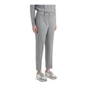 Stretch wollen sigarettenbroek Peserico , Gray , Dames