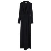 Viscose Jumpsuit MVP wardrobe , Black , Dames