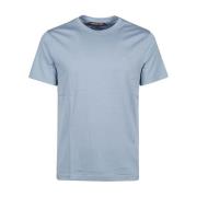 Chambray T-shirt voor heren Michael Kors , Blue , Heren