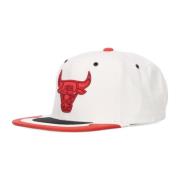 Chicago Bulls Platte Klep Pet Mitchell & Ness , White , Heren