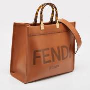 Pre-owned Metal fendi-bags Fendi Vintage , Brown , Dames