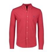 Rood casual overhemd met button-down kraag Polo Ralph Lauren , Red , H...