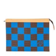 Pre-owned Canvas louis-vuitton-bags Louis Vuitton Vintage , Blue , Dam...