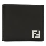 Horizontale Portemonnee Fendi , Black , Heren