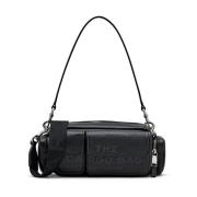 Leren Cargo Tas Marc Jacobs , Black , Dames