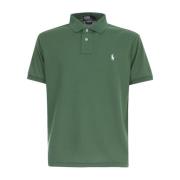 Groene Earth Mesh Polo Shirt Polo Ralph Lauren , Green , Heren