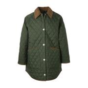 Polyester Jas in Liddesdale Stijl Barbour , Green , Dames