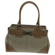 Pre-owned Canvas balenciaga-bags Balenciaga Vintage , Beige , Dames