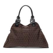 Pre-owned Canvas fendi-bags Fendi Vintage , Black , Dames