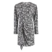 Gedrukte Viscose Jurk met Decoratieve Details Isabel Marant Étoile , M...