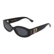 Zonnebril met Onregelmatige Vorm Dsquared2 , Black , Unisex