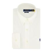 Casual wit overhemd katoenmix Polo Ralph Lauren , White , Heren