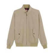 Polyesterjas voor mannen Baracuta , Beige , Heren