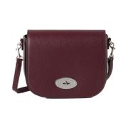 Zwart Kersen Kleine Darley Satchel Mulberry , Red , Dames