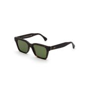 Groene zonnebril model 3627 Retrosuperfuture , Black , Unisex