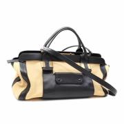 Pre-owned Leather handbags Chloé Pre-owned , Beige , Dames