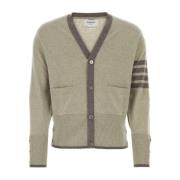 Kasjmier Vest in Cappuccino Thom Browne , Beige , Heren