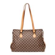 Pre-owned Fabric louis-vuitton-bags Louis Vuitton Vintage , Brown , Da...